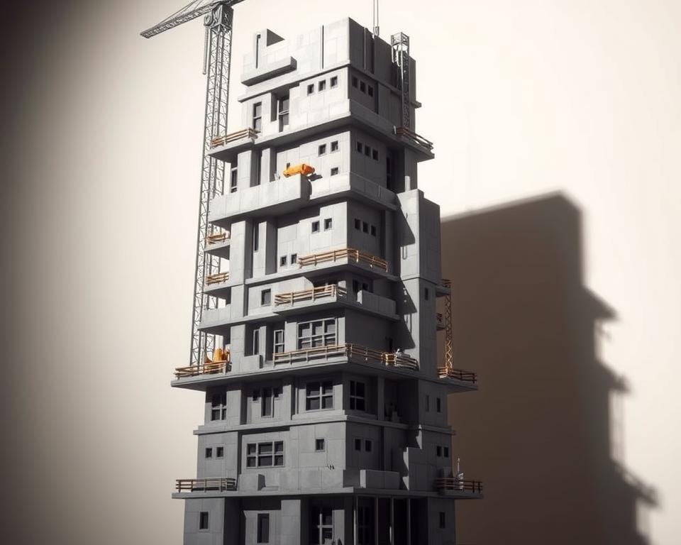 Tower Construction cake